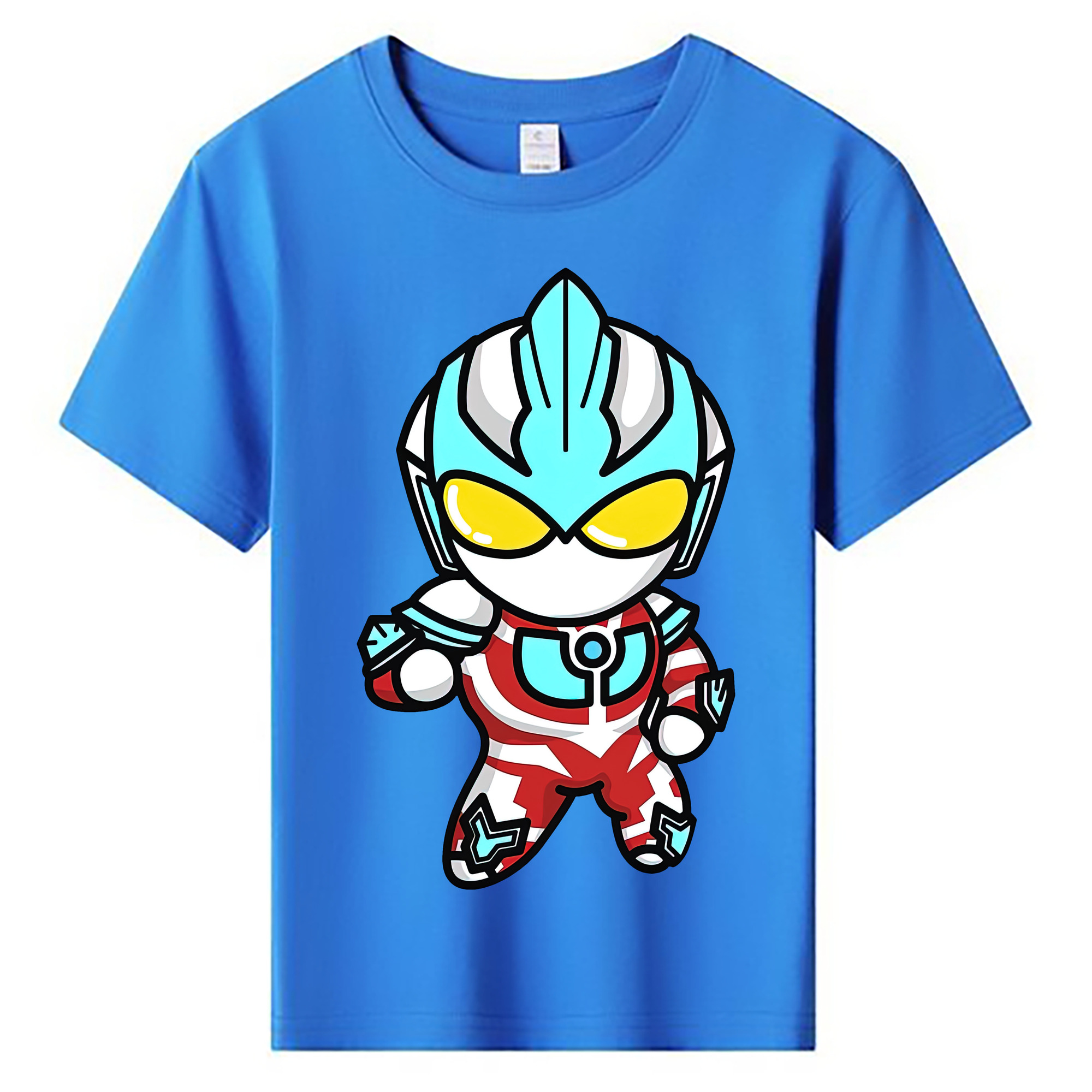 （画像用） ウルトラマン Ultraman 綿100％キッズTシャツ（フロントプリント）